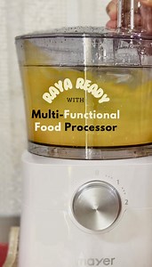 Let the Mayer Multi-Function Food Processor handle all the slicing, chopping, mixing, mincing, and even juicing — so you can focus on creating delicious Raya dishes for your gatherings! 🍽️😋 Get yours at a promo price at all Mayer Showrooms & Official E-Store — now till 31 March 2025 #RayaReady #RayareadyhomewithMayer #foodprocessor | Mayer Singapore