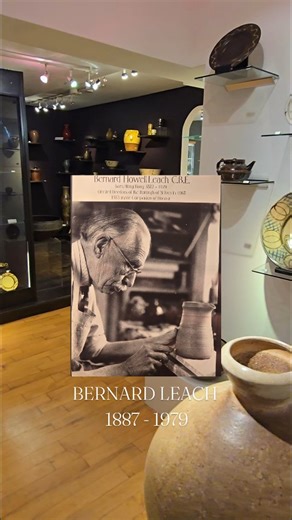 On this day in 1887, Bernard Howell Leach CH CBE—widely regarded as the "Father of British studio pottery"—was born in Hong Kong. To mark his birthday, here's a brief look at his extraordinary life and legacy. Born in Hong Kong and spending his early years in Japan, Leach returned there in 1909, where a chance encounter with raku pottery at a gathering changed everything. He later wrote: "By this to me a miracle, I was carried away to a new world. Enthralled, I was on the spot seized with the de