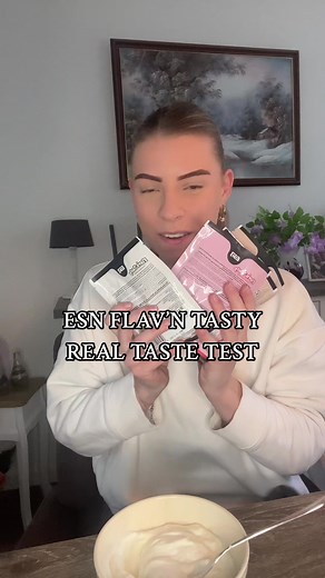 Real Taste Test with ESN Flavor Powder and Kwark