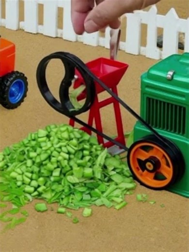 DIY Mini Tractor & Chaff Cutter | RC Truck | Science Projects @MGMiniatures