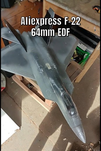 RC plane build AliExpress kit F-22 #build #rcaircraft #aviation #rcplane #diy #f22 #raptor #edf #64