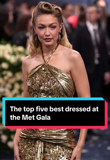 Top Five Best Dressed at the Met Gala 2025