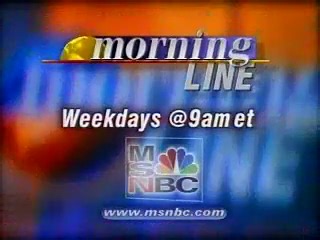Morning Line Commercial (2001)