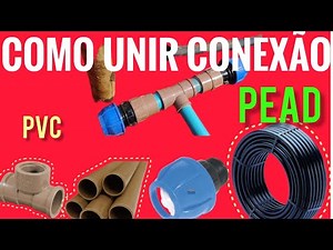 Tip on how to join HDPE connection with weldable pipe HDPE hose connection with PVC pipe