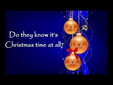 Do They Know It's Christmas -Band Aid -with lyrics