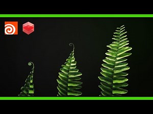 Creating a Plant Growth Animation with Houdini and Redshift