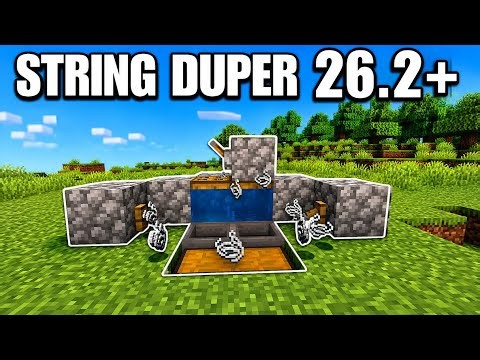 How To Make String Duper 26.2 In Minecraft | Working Tutorial 