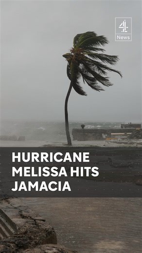 15K views · 118 reactions | Hurricane Melissa has made a landfall in...