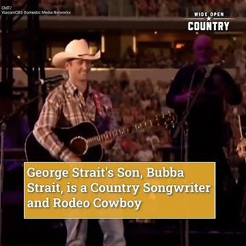 George Strait's Son, Bubba Strait, is a Country Songwriter and Rodeo Cowboy