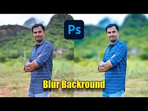 How to blur background in photoshop cc Tamil - இந்திரா புகைப்படக் கலைக்கூடம்