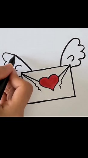 Draw a Cute Love Letter: Easy Drawing Tutorial for Beginners