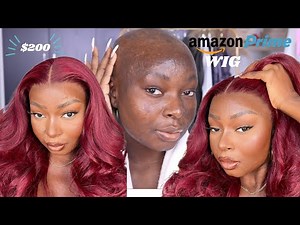 START TO FINISH AMAZON PRIME LACE FRONTAL WIG MELT DOWN | Shalom Blac