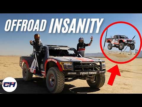 125 MPH OFFROAD! - Trophy Truck Ride-along With Christopher Polvoorde - KOH 2025