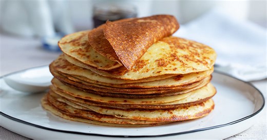 Crêpes sans oeuf façon Cyril Lignac