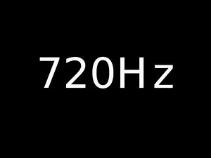 Speaker Sound Test 720Hz