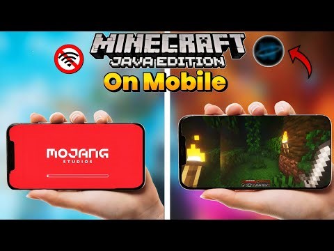 MINECRAFT JAVA EDITION - How to Play On Mobile | Android/iOS | Best Way For Low Device - Gamerzz On