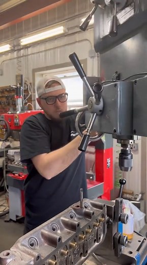 4.6M views · 67K reactions | Y'all happy? I didn't use a helicoil!  (Threads were too far gone) #engine #engines #machining #machineshop #enginemachining #enginemachineshop #repair #rebuild #enginerepair #enginerebuild #automotive #automotivemachining #automotiverepair #automotiveindustry #threads #helicoil #tapping #broken #fixed #beforeandafter #business #smallbusiness #coloradobusiness #familybusiness #work #workhard #hustle #jamsionline #cylinderhead | JAMSI Online | Facebook