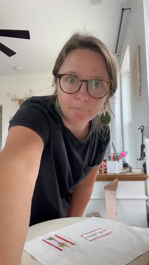 Here it is! The 4th and final part of the Great Napkin Art Chronicles! This video starts off with the cling wrap method… I think it would have worked if I tried again, but I didn’t really like the style. The good news is the Mod Podge onto fabric method worked great! I really like how it turned out. Once it fully dried I ran my iron over it and it flattened nicely! Sadly my wall art frames are too small for these napkin designs 🙄 If I see any with bigger designs while I’m out I might grab anoth