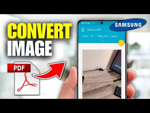 How To Convert Image To PDF In Samsung Mobile