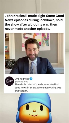 John Krasinski made eight Some Good News episodes during lock down, #somegoodnews