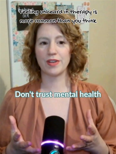 You tried therapy. You felt unheard, labelled, managed instead of understood. So you stopped trusting the process. But your distrust isn't the problem. Forcing your experience into a framework that didn't fit is. Wanting understanding, not management, isn't unreasonable. Questioning a model that didn't work for you doesn't mean you're resistant. It means you're paying attention. Your scepticism is your superpower. Less Om. More Outcome. xoxo Katie 😘 #mentalhealth #therapy #selftrust #mentalwell