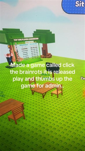 Looking for admins thumbs up and join the game #roblox #fyp #viral #brainrots #brainrot
