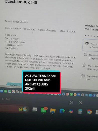 TEAS7 2026 JUNE/JULY Exact questions and answer's ready. Prepare smarter, boost confidence, and get proctored exam support available. #atiteas #ati #nursing #atiteas7 #ati