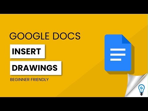 How to add a drawing in Google Docs