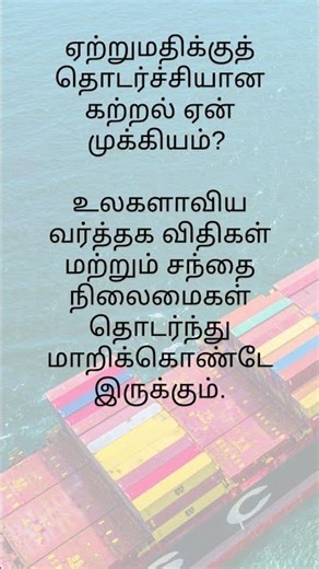 Export Import Consultant