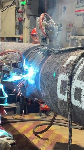 Automated Flux-Cored Arc Welding (FCAW) | Large Diameter Pipe Welding Machine