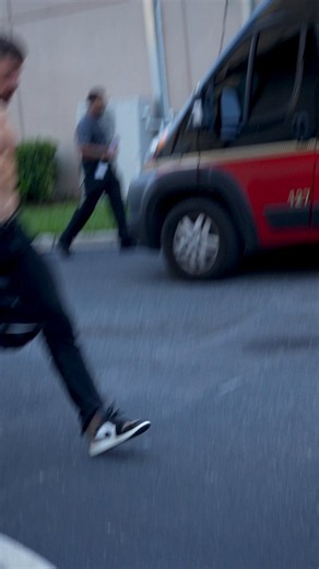 Him leaving through the NXT parking lot unscathed after that promo is bonkers