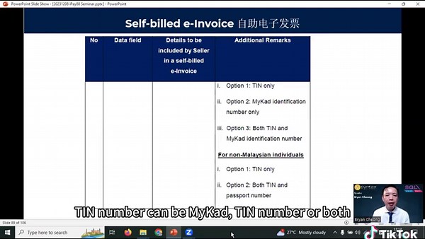 Self-Billed e-Invoice Guide by Bryan Cheong