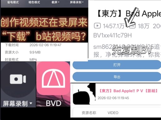 ⚡️手把手教你如何用BVD下载b站视频到手机本地⚡️含下载链接