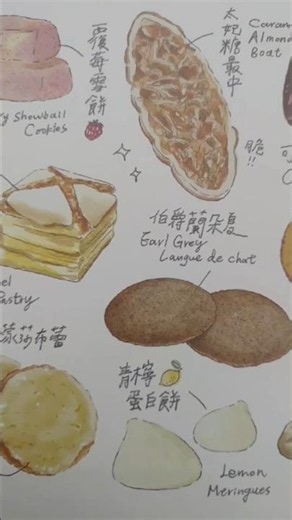 顏值天花板！打開前沒想到…裡面的餅乾居然長這樣？！#甜點 #餅乾 #禮盒