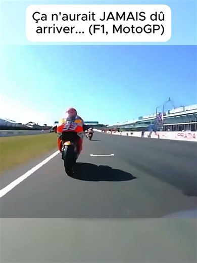 Ça n'aurait JAMAIS dû arriver F1 MotoGP — moments choquants