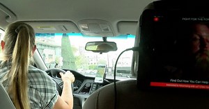 Ads now playing during local Uber and Lyft rides