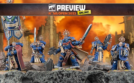 NOVA Open Previews – Codex: Space Marines and the Heroes of the Chapter