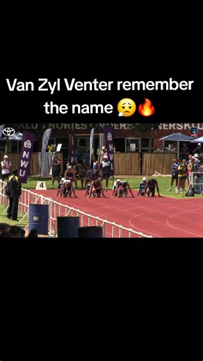 Van Zyl Venter: The Unforgettable 100m Performance