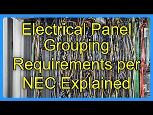 Electrical Panel Grouping Requirements per NEC Explained