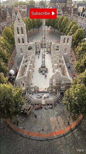 They Built a BAROQUE CATHEDRAL From Scratch — Full Construction Time-Lapse (Drone View)