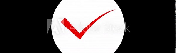 3d Check mark icon animation concept of check list button best choice for, success, tick, accept, agree on application icon animation, Minimal Check Mark Animation, Circular Success Check Mark 4k