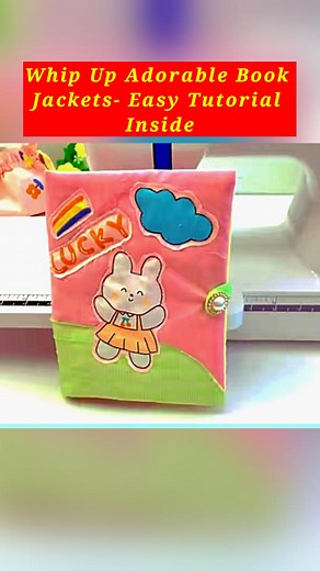 5K views · 59 reactions | Whip Up Adorable Book Jackets- Easy Tutorial Inside #bookcoverdesign #bookjacket #bookjacketdesign #easytutorial #diycrafts #bookcover | All Girls' Things | Facebook
