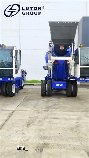 Self loading concrete mixers are ready for delivery | LUTON GROUP #selfloadingconcretemixer