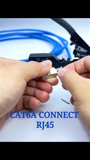 3.4K views · 21 reactions | How do install Cat6a shielded module and RJ45 | ROAD LIFE | Facebook