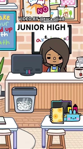 SLIDING THROUGH CLASSROOMS THAT ARE LOW-KEY PERFECT 📚 I love the details 😍 by @@toca.ollie8