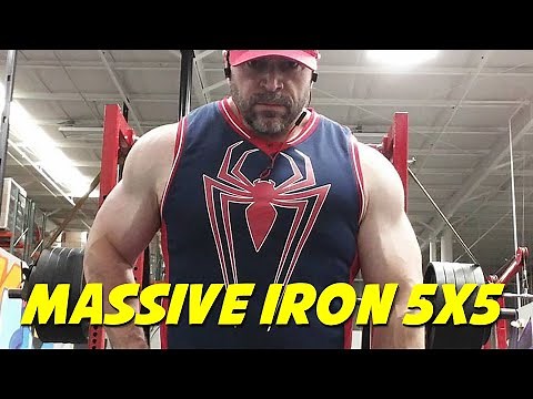 The Massive Iron 5x5 Powerbuilding Workout