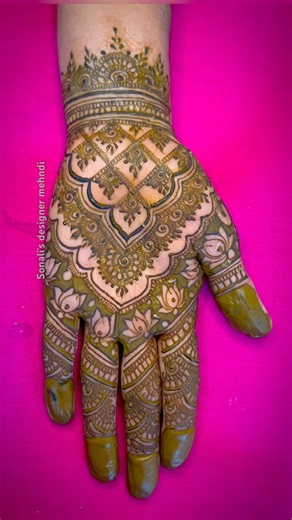 Simple Floral Mehndi Design ✨| Front Hand Latest Mehndi Design 2026