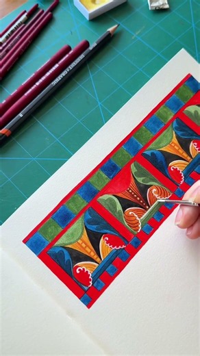 Medieval Manuscript Patterns with Julie