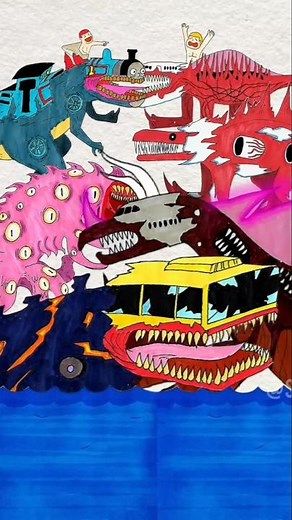 Suprise ???,infected sky vs infected road #Drawing |Thomas ee|