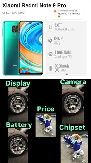 Redmi Note 9 pro Review #smartphone